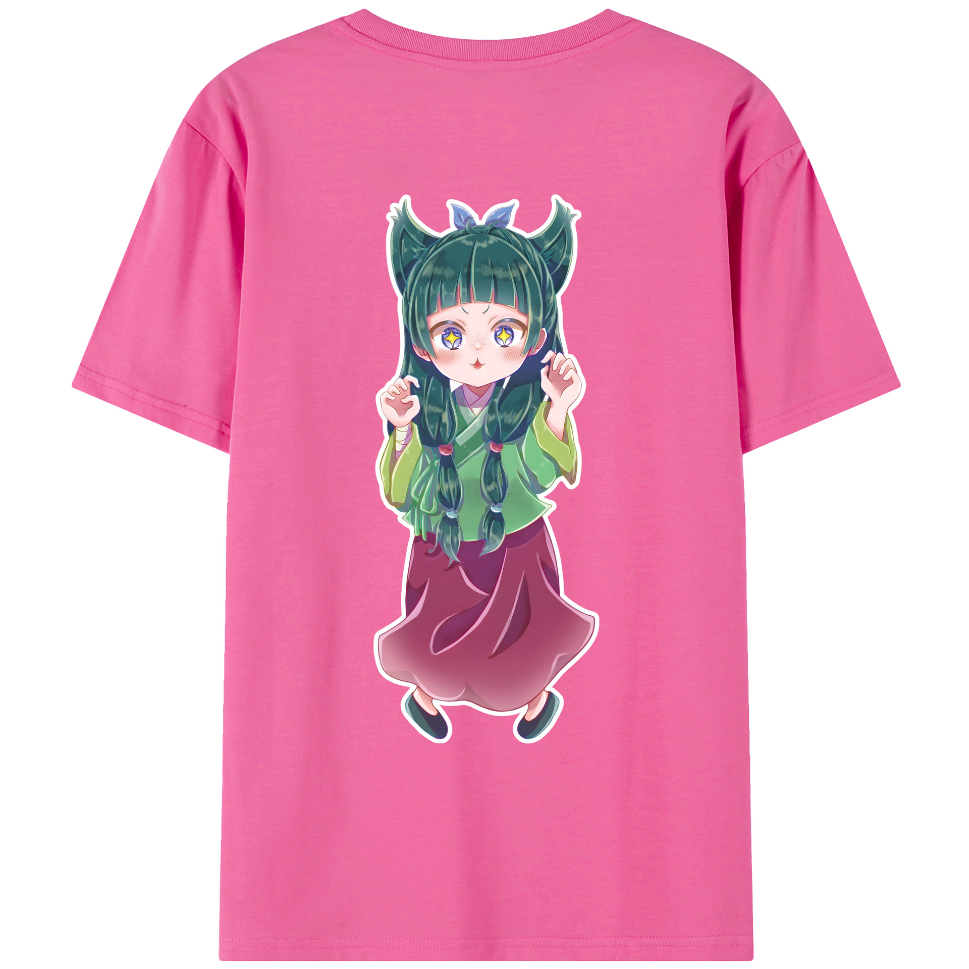 （画像用） 薬屋のひとりごと The Apothecary Diaries レディース半袖Tシャツ(バックプリント)